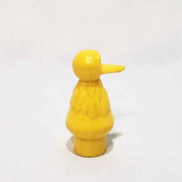 Big Bird Little People Vintage Sesame Street Figure 2" Fisher Price Plastic - Picture 2 of 8